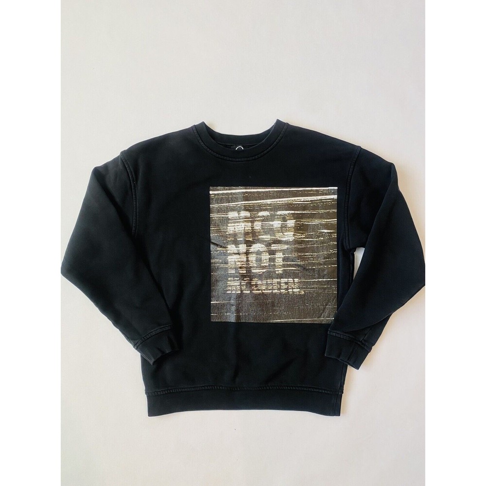 Women's MCQ Alexander McQueen Black Screenprint Sweatshirt XS